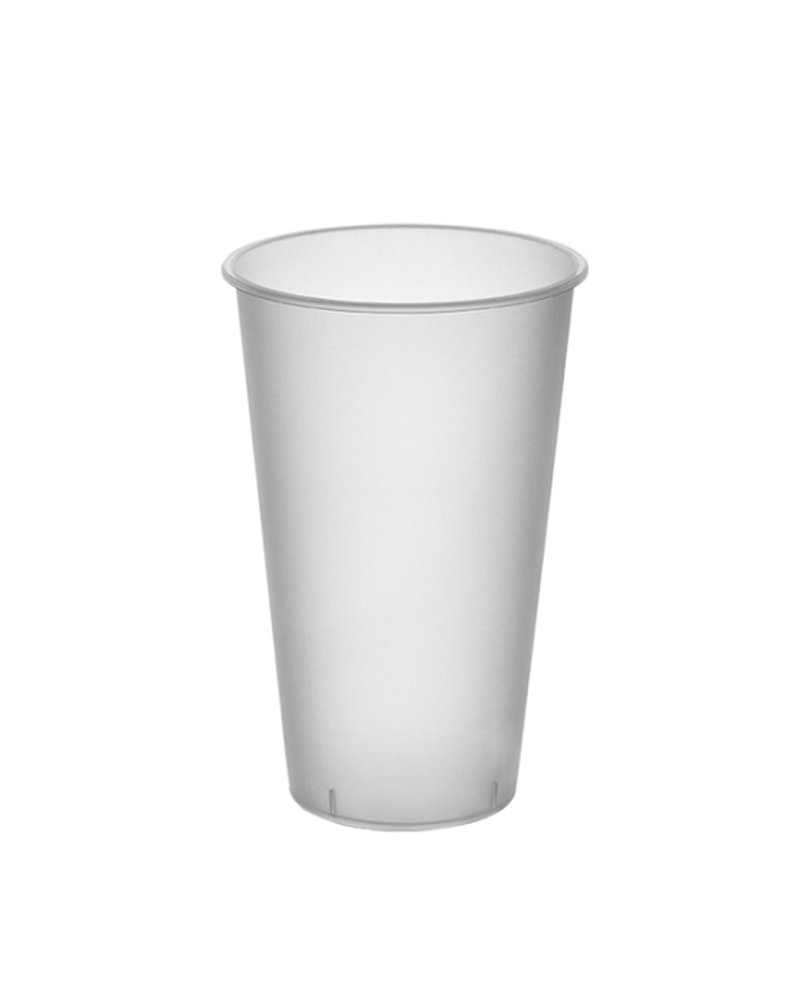 Стакан Bubble cup/шейкер матовый ПП 1021П D=90мм 455/500мл ОЗЛП/ВЗЛП (х20/400)
