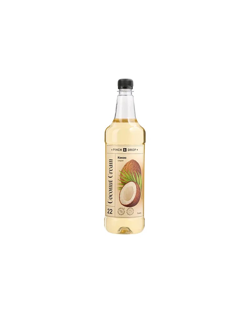 Сироп «Кокос» Pinch&Drop пластик 1л D=83,H=267мм