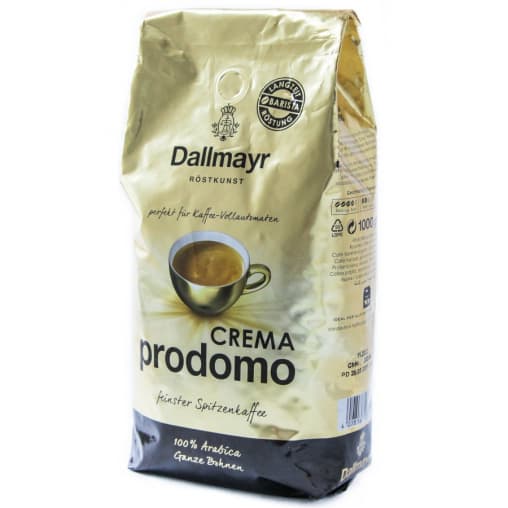 Кофе в зернах Dallmayr Crema Prodomo 1000 гр