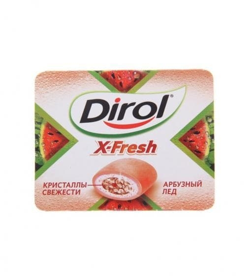 Жевательная резинка Дирол X-Fresh Арбузный лед 16 г