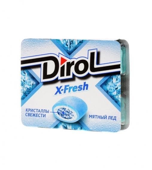 Жевательная резинка Дирол X-Fresh Мятный лед 16 г