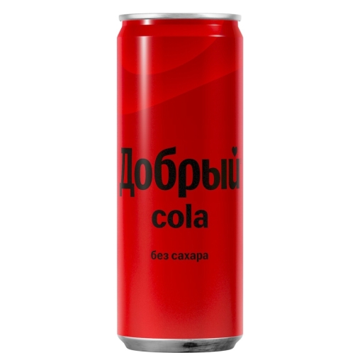 Добрый Cola Без сахара 330 мл ж/б