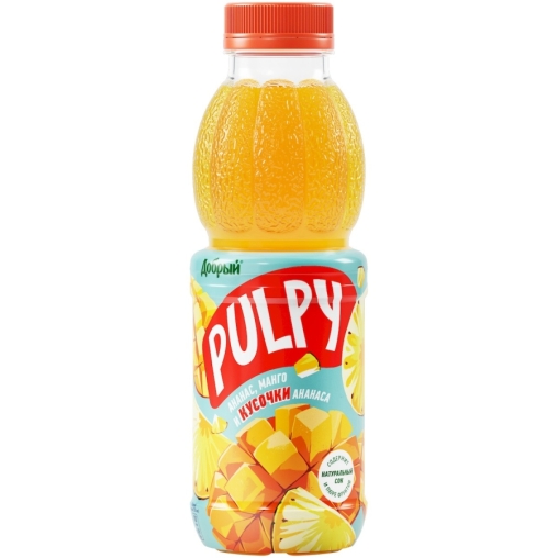 Добрый Pulpy Ананас-Манго 450 мл ПЭТ