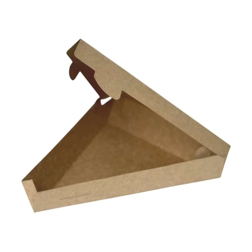 Картонный уголок для пиццы DoECO PIE Крафт 220×220×200 мм