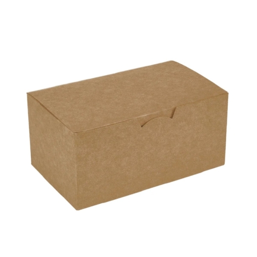 Контейнер для наггетсов DoECO Fast Food Box L Крафт 150×91×70 мм Контейнер для наггетсов DoECO Fast Food Box L Крафт 150×91×70 мм