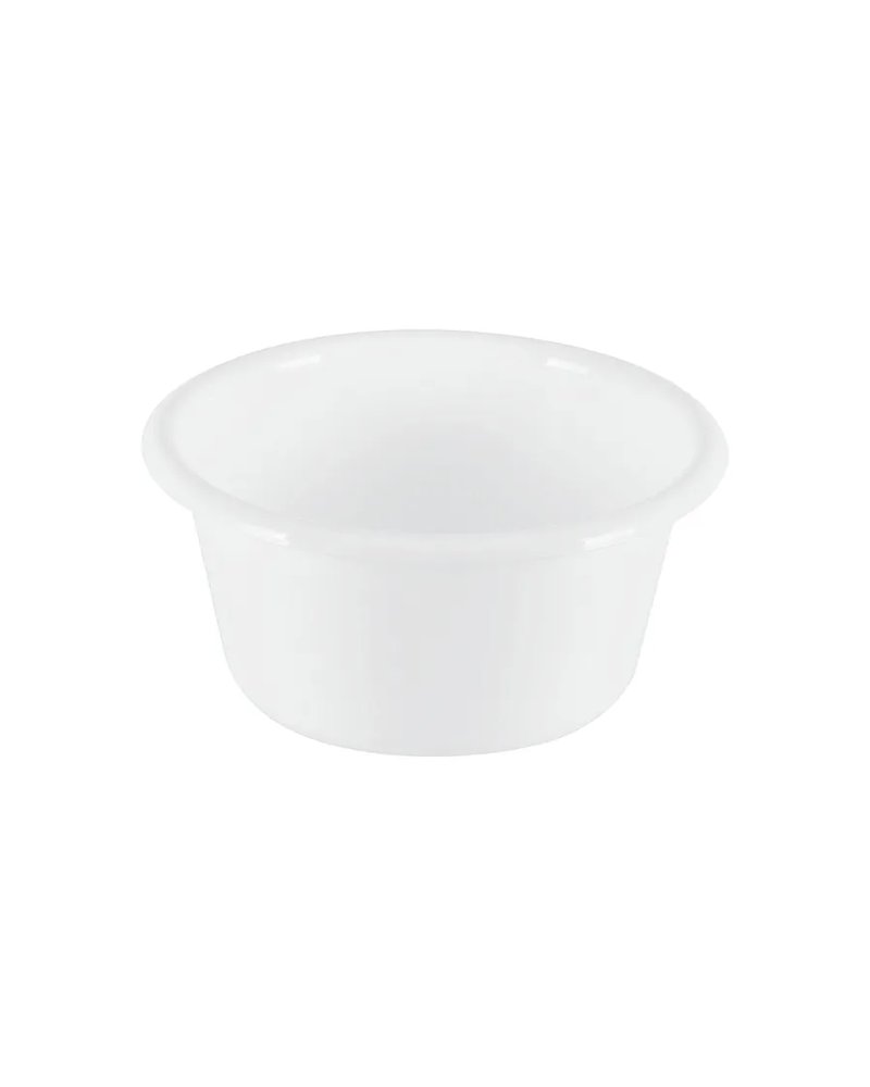 Миска полипроп. 1,6л D=20,H=10,L=20,B=20см белый