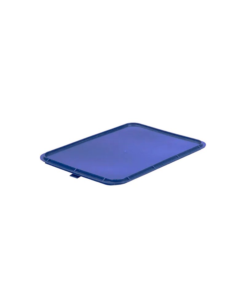 Крышка для ящика для продуктов 405/blue полиэтилен ,H=2,L=43,B=33см синий