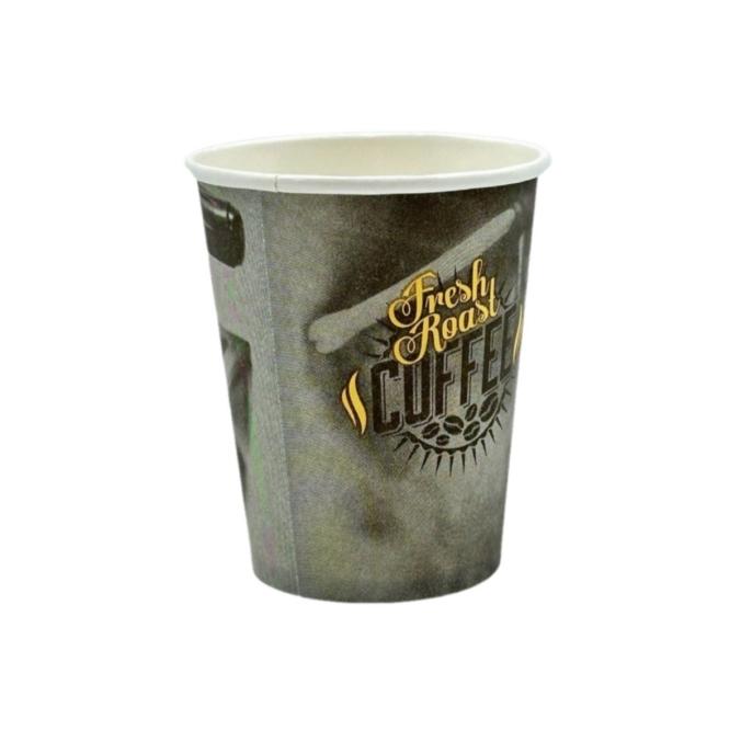 Бумажный стакан EcoCups Д-Fresh d=80 250 мл