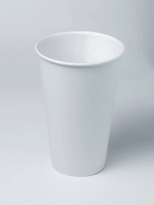 Бумажный стакан Ecopak Белый d=90 450 мл