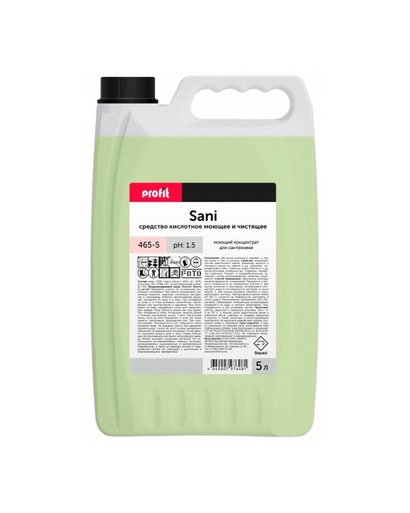 Средство для удаления ржавчины 5л PROFIT SANI Professional