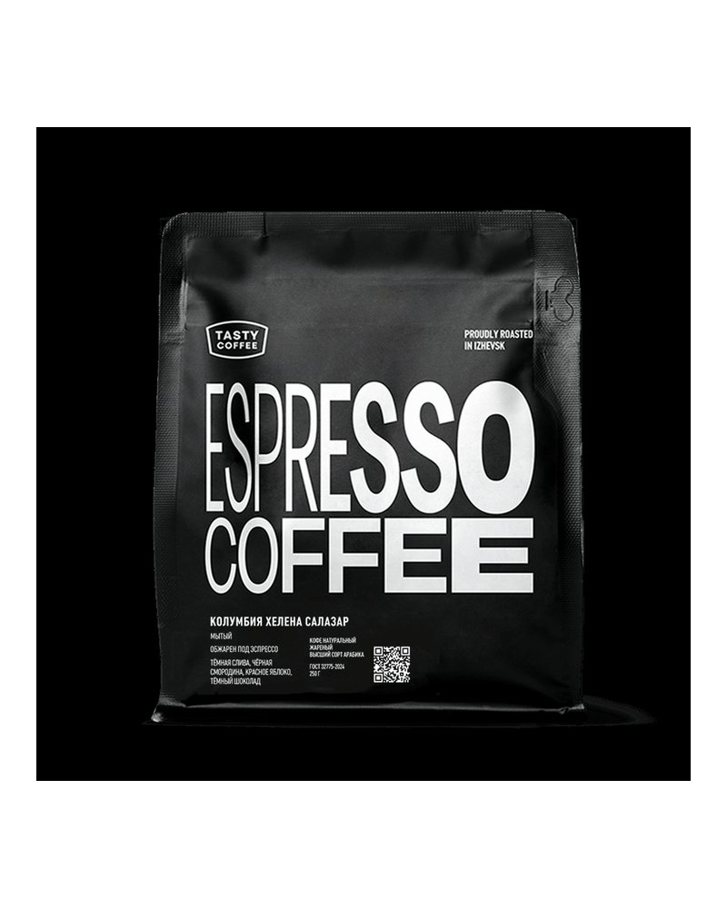 Кофе в зернах Tasty Coffee Колумбия Хелена Салазар 250г
