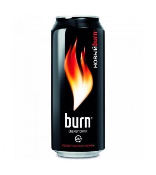 Burn Энергетический напиток Берн 500 мл ж/б