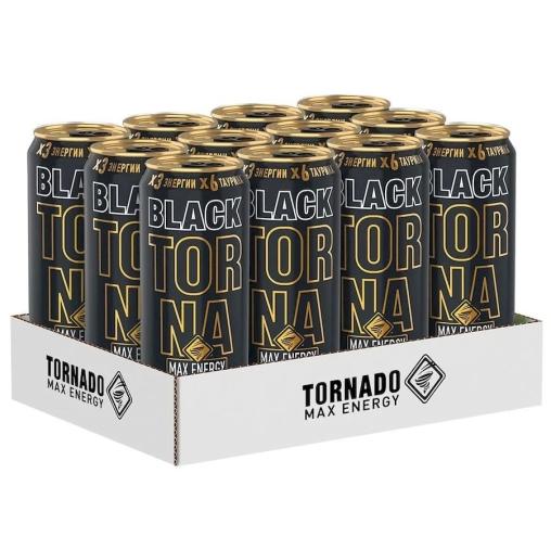 Энергетический напиток Tornado Energy Black 450 мл ж/б