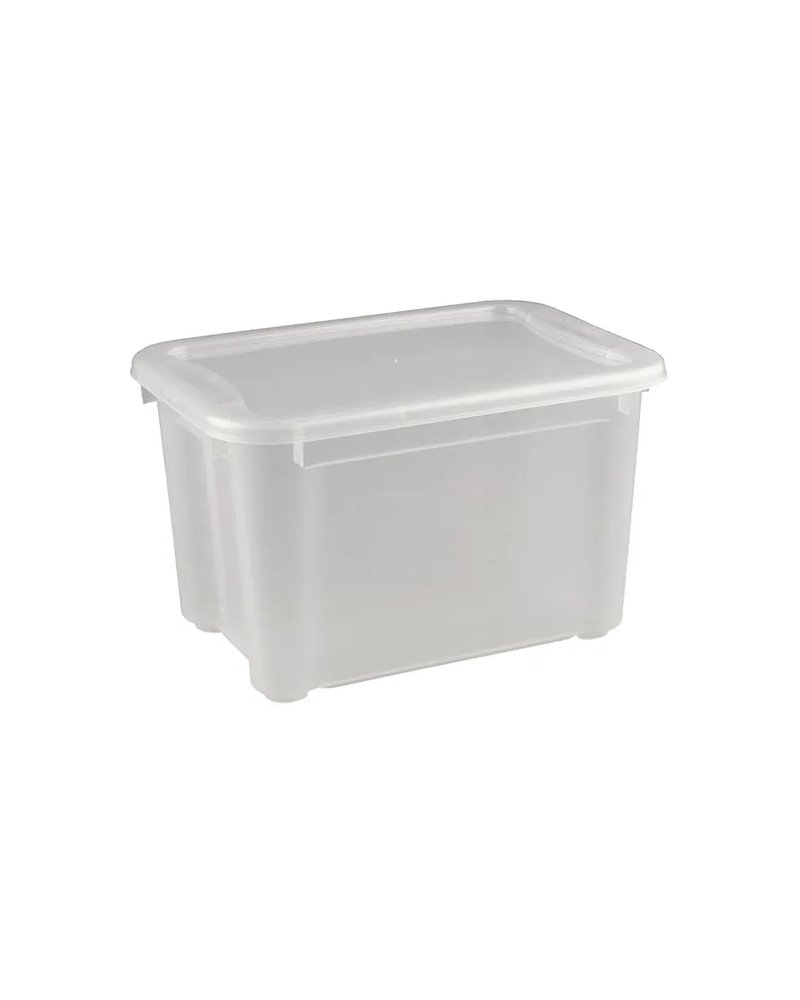 Контейнер для продуктов с крышкой полипроп. 5,5л ,H=17,L=27,3,B=19см прозр.