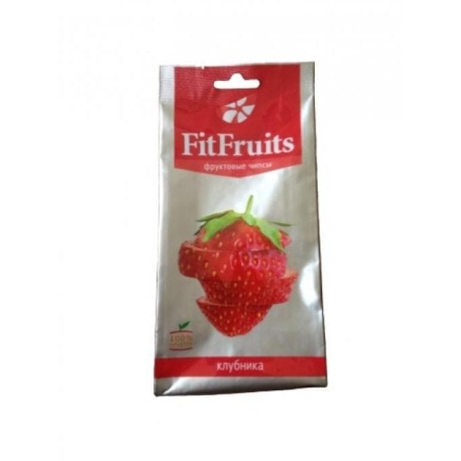 Фруктовые Чипсы FitFruits Клубника 20 г