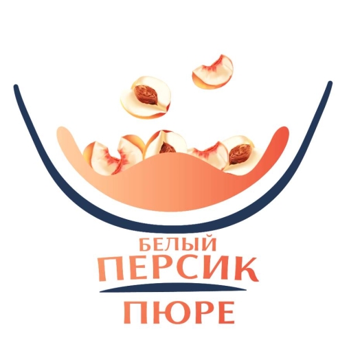 Пюре замороженное Agrobar Белый Персик без сахара 1000 г