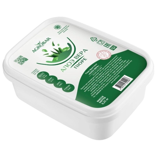 Пюре замороженное Agrobar Алоэ Вера без сахара 250 г