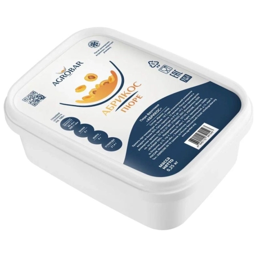 Пюре замороженное Agrobar Абрикос 250 г