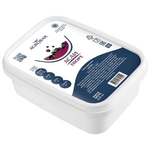 Пюре замороженное Agrobar Асаи 250 г
