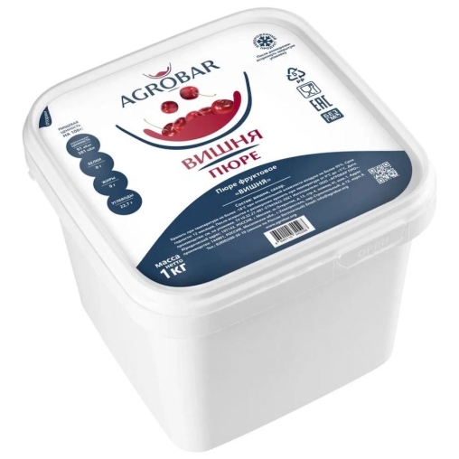 Пюре замороженное Agrobar Вишня 1000 г