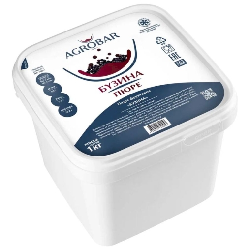 Пюре замороженное Agrobar Бузина 1000 г