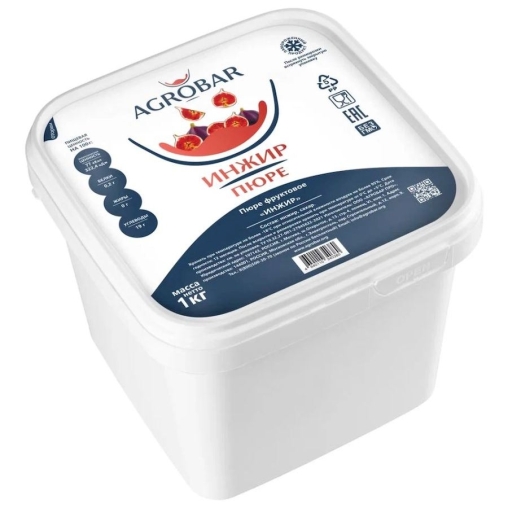 Пюре замороженное Agrobar Инжир 1000 г