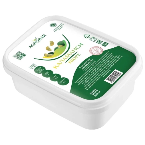 Пюре замороженное Agrobar Каламанси без сахара 250 г