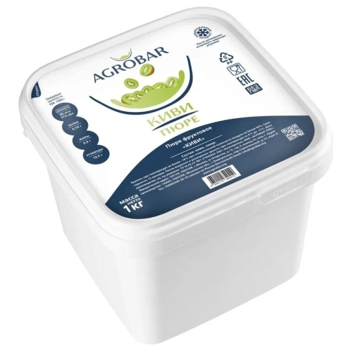 Пюре замороженное Agrobar Киви 1000 г