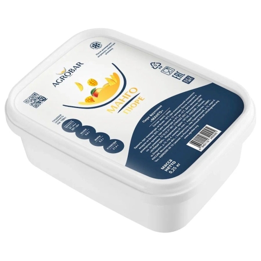 Пюре замороженное Agrobar Манго 250 г