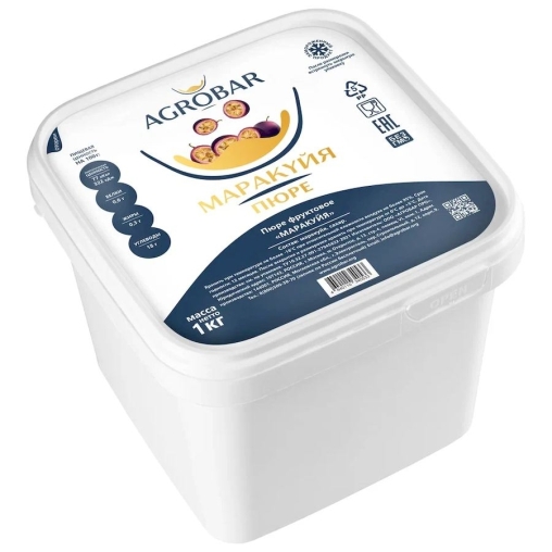 Пюре замороженное Agrobar Маракуйя 1000 г