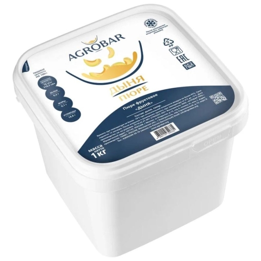 Пюре замороженное Agrobar Дыня 1000 г