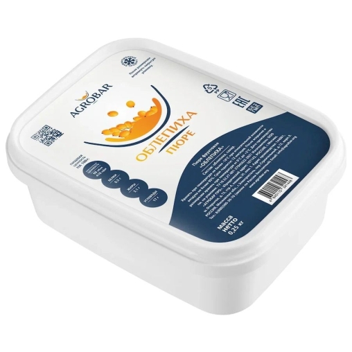 Пюре замороженное Agrobar Облепиха 250 г