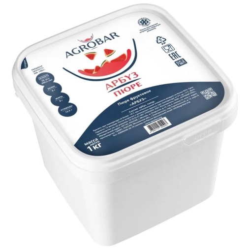 Пюре замороженное Agrobar Арбуз 1000 г