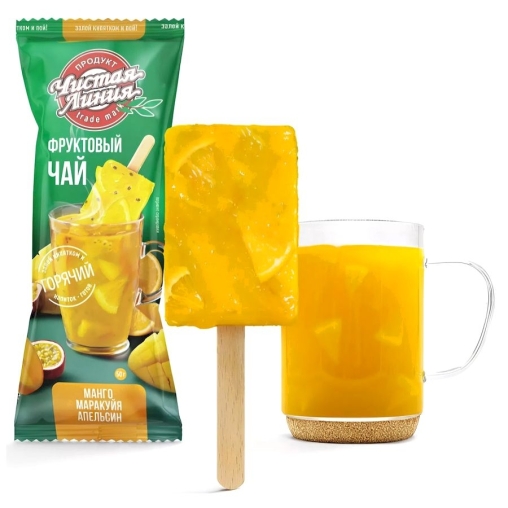 Фруктовый чай Чистая Линия Манго Маракуйя Апельсин 50 г