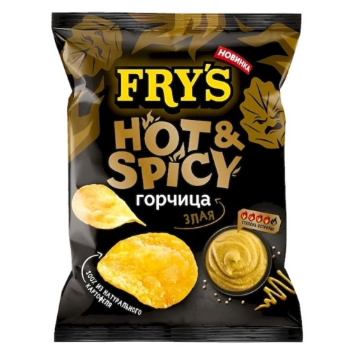 Чипсы FRY’S Злая горчица 70 г