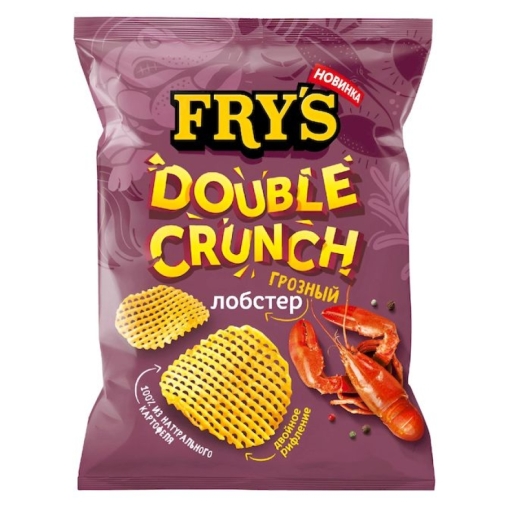Чипсы рифленые FRY’S Грозный лобстер 70 г