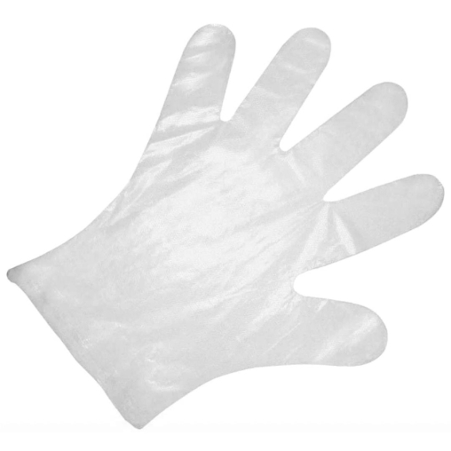 Перчатки ПЭНД одноразовые Оптимум размер L 100 шт.
