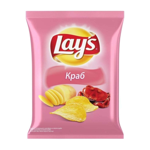 Чипсы Lays Краб 37 г Чипсы Lays Краб 37 г