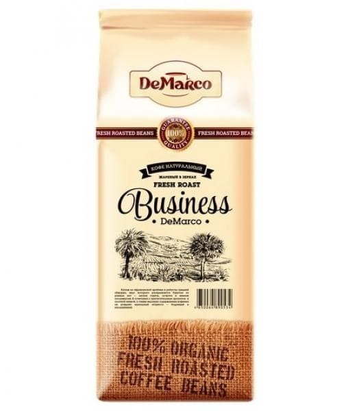 Кофе в зернах DeMarco Fresh Roast Business 1000 г