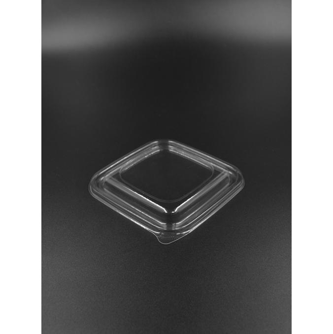 Крышка для контейнера Кубик ПЭТ 121×121×13 мм Прозрачная