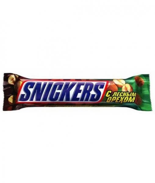 Батончик шоколадный Сникерс Супер Лесной орех Snickers super 81 г ...