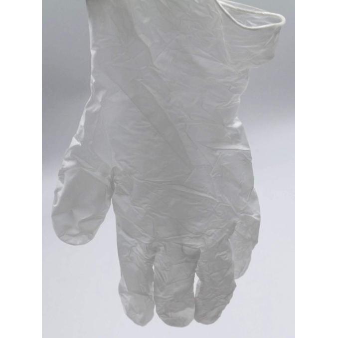 Перчатки For professional неопудренные винил ПРОЗРАЧНЫЕ р. M 100 шт.