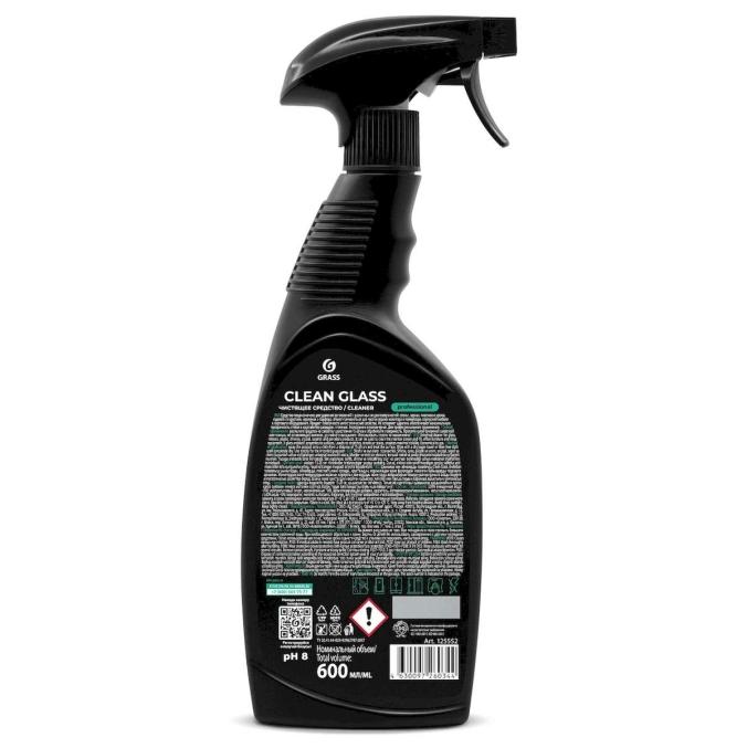 Средство для очистки cтекол Grass Clean Glass Professional 600 мл спрей