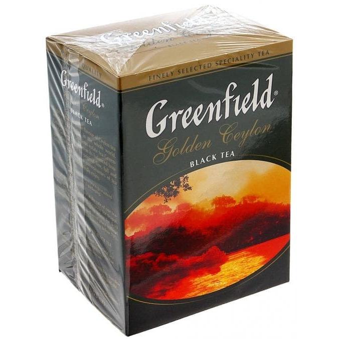 Чай черный Greenfield Golden Ceylon листовой 100 г