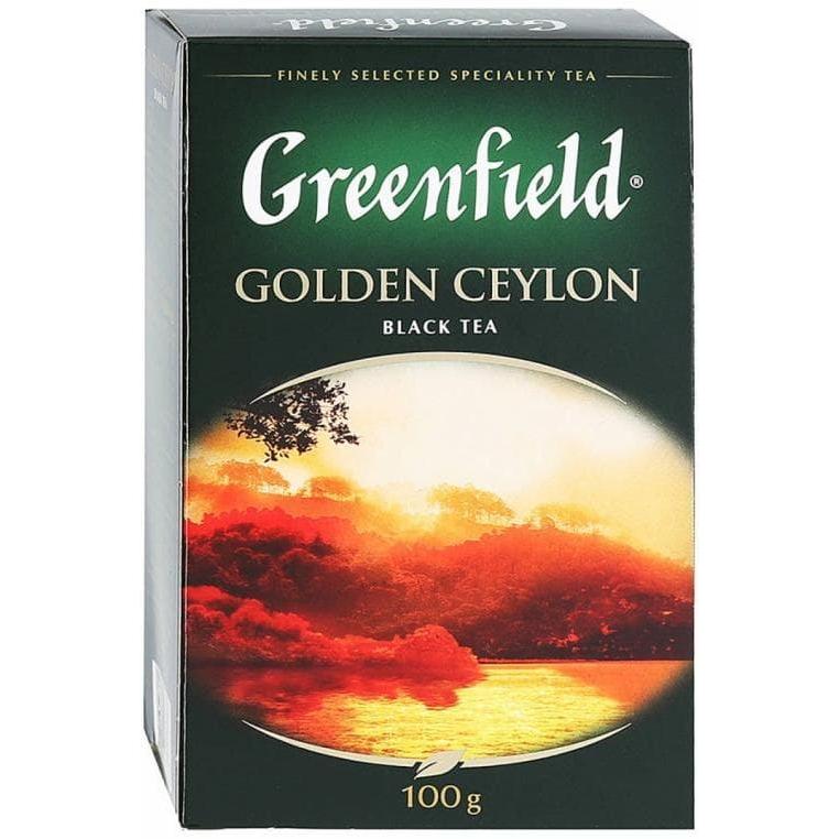 Чай черный Greenfield Golden Ceylon листовой 100 г