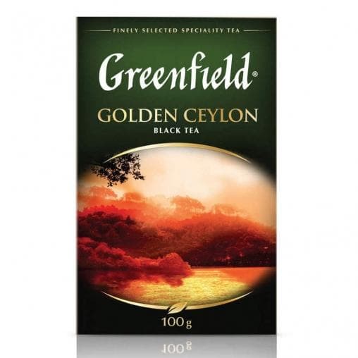 Чай черный Greenfield Golden Ceylon листовой 100 г