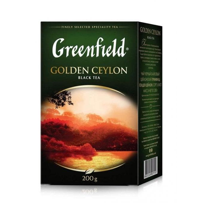 Чай черный Greenfield Golden Ceylon листовой 200 г