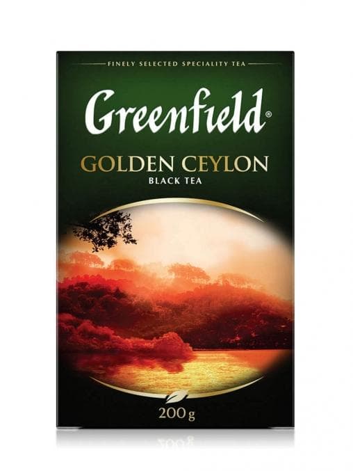 Чай черный Greenfield Golden Ceylon листовой 200г