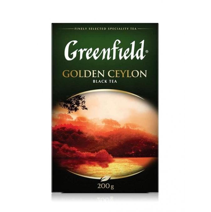 Чай черный Greenfield Golden Ceylon листовой 200 г