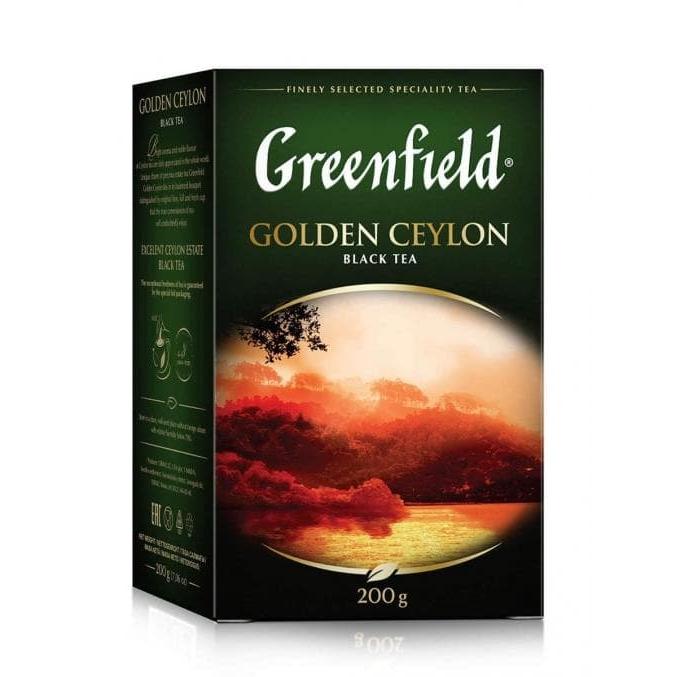 Чай черный Greenfield Golden Ceylon листовой 200 г